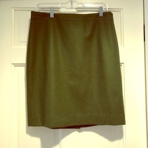 J Crew wool pencil skirt